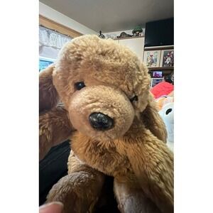 Vintage Weighted Plush Dog Stuffed Animal 1lb 8oz